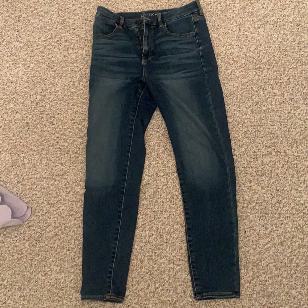 American Eagle curvy hi-rise Jegging 8 SHORT